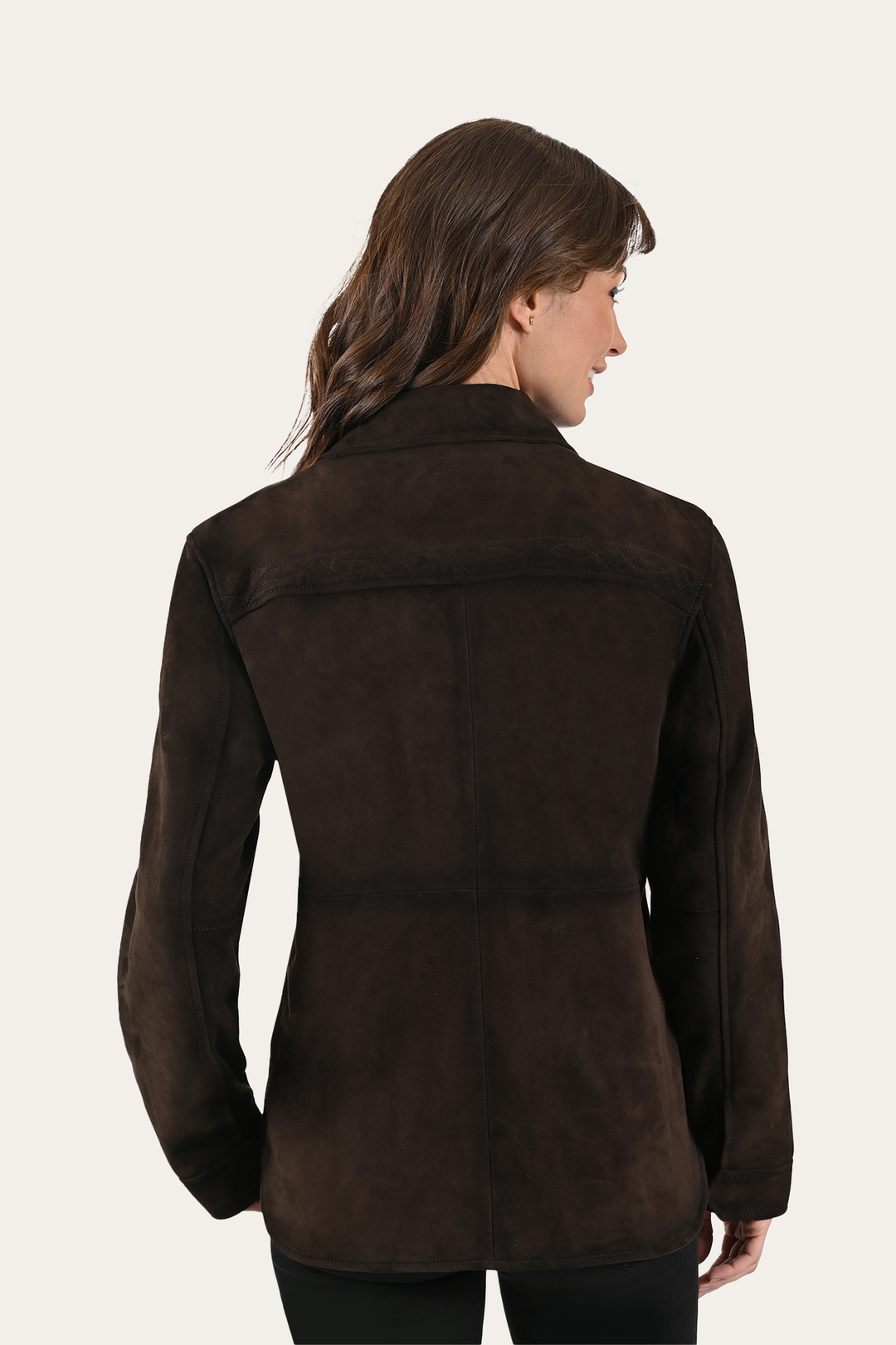 Dark Brown Leather Jackets Frye Dark Brown Avett Overshirt Jacket