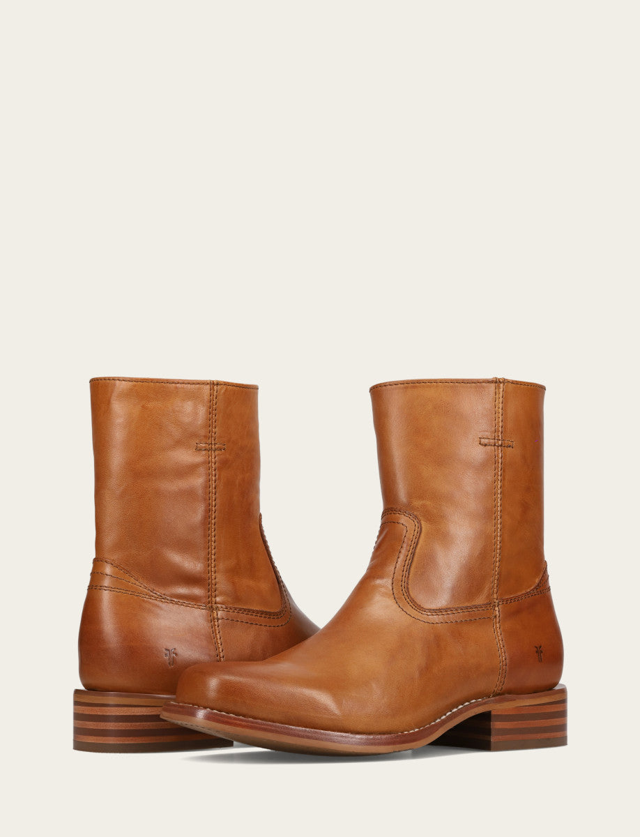 Saddle Boots Frye Men's Saddle Campus Inside Zip Boot
