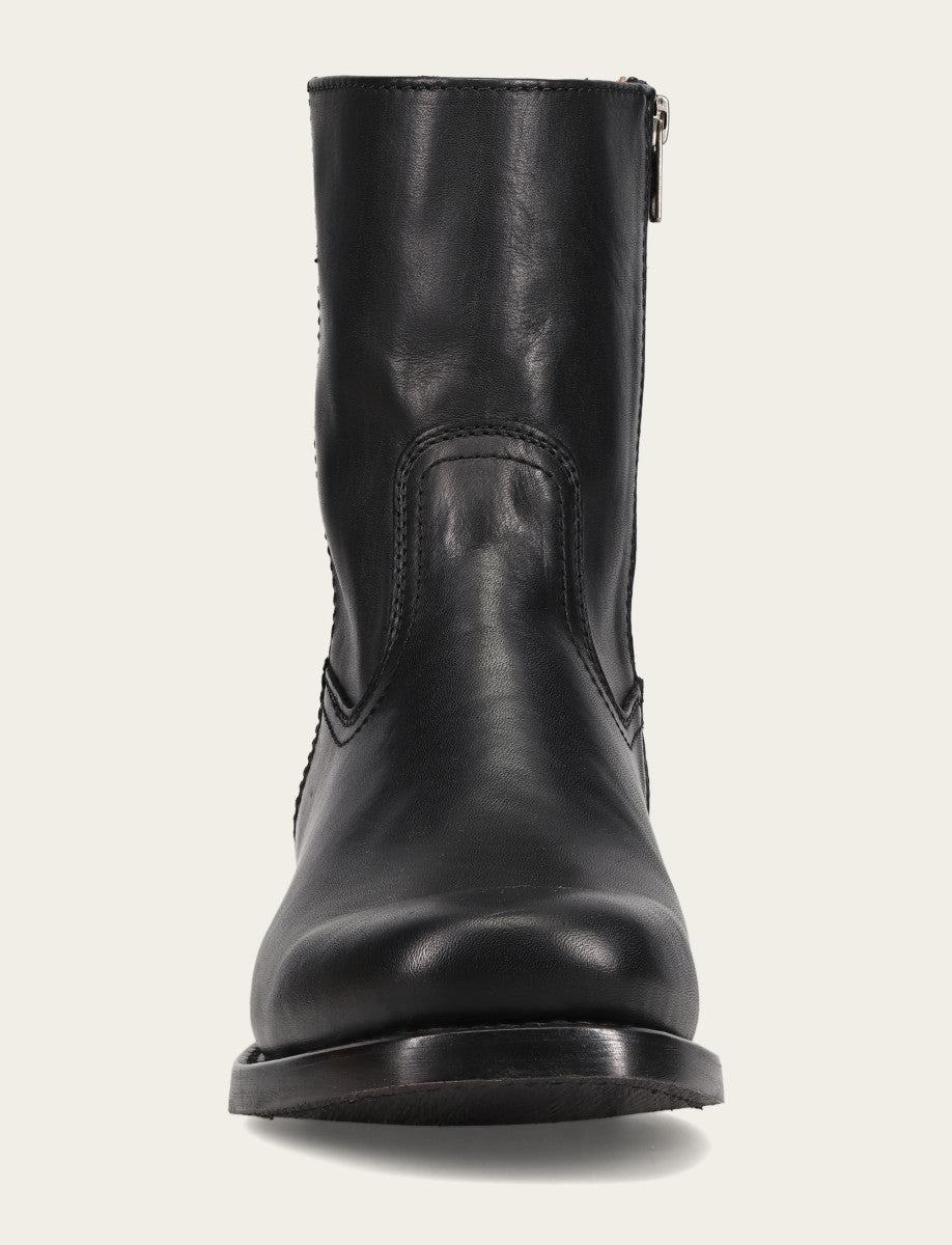 Black Boots Frye Men's Black Campus Inside Zip Boot