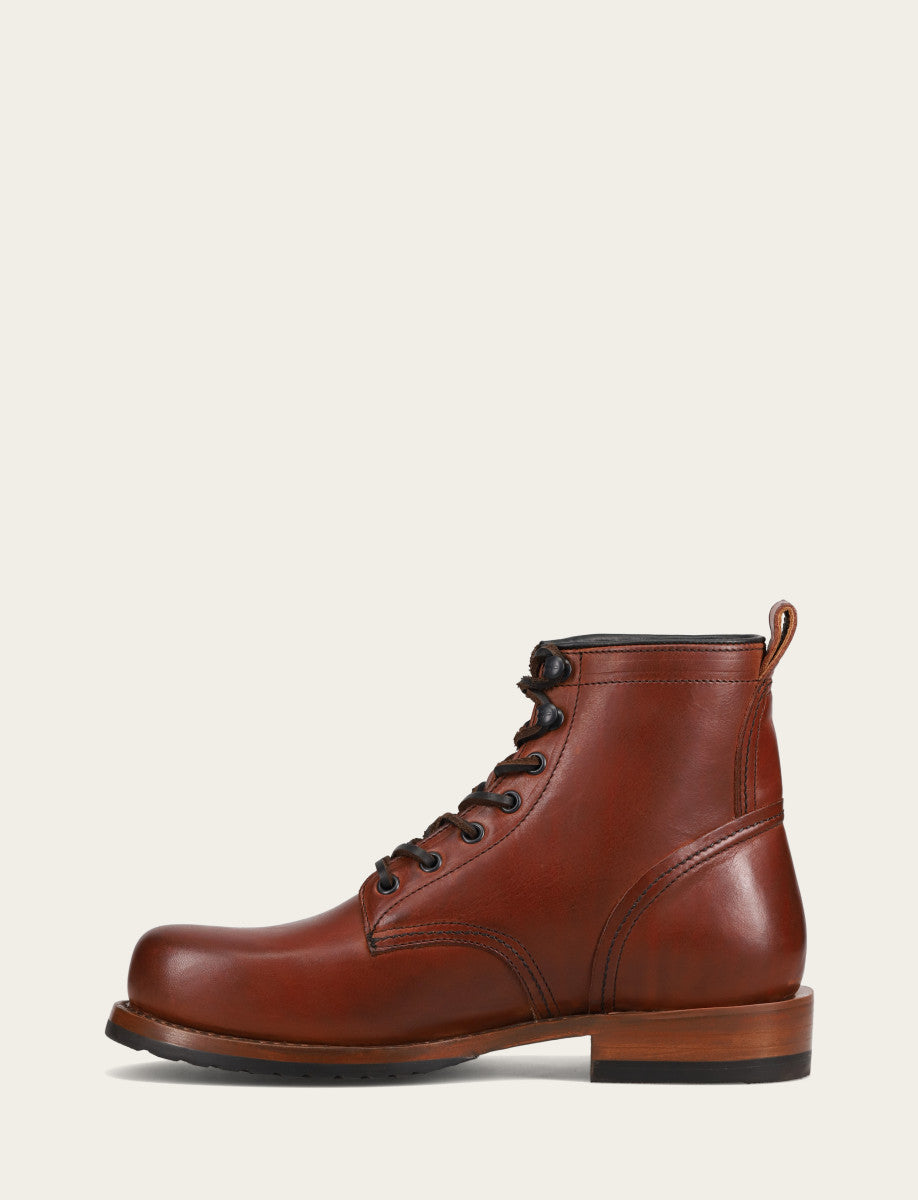 Whiskey Boots Frye Men's Whiskey Hudson Workboot Plain Toe Boot