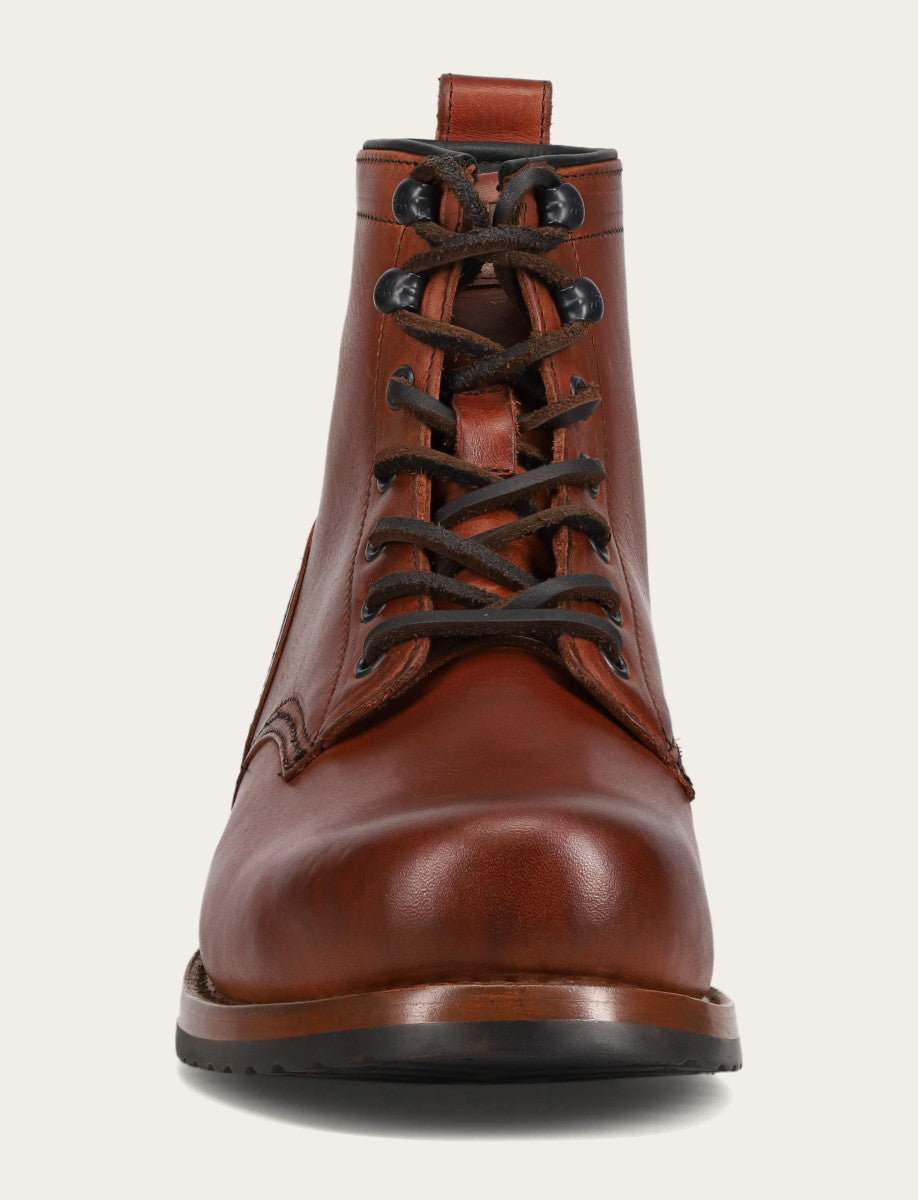 Whiskey Boots Frye Men's Whiskey Hudson Workboot Plain Toe Boot
