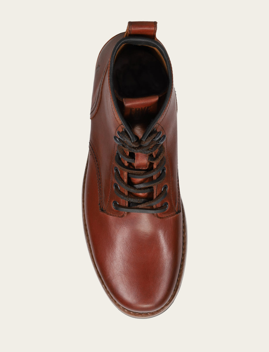 Whiskey Boots Frye Men's Whiskey Hudson Workboot Plain Toe Boot