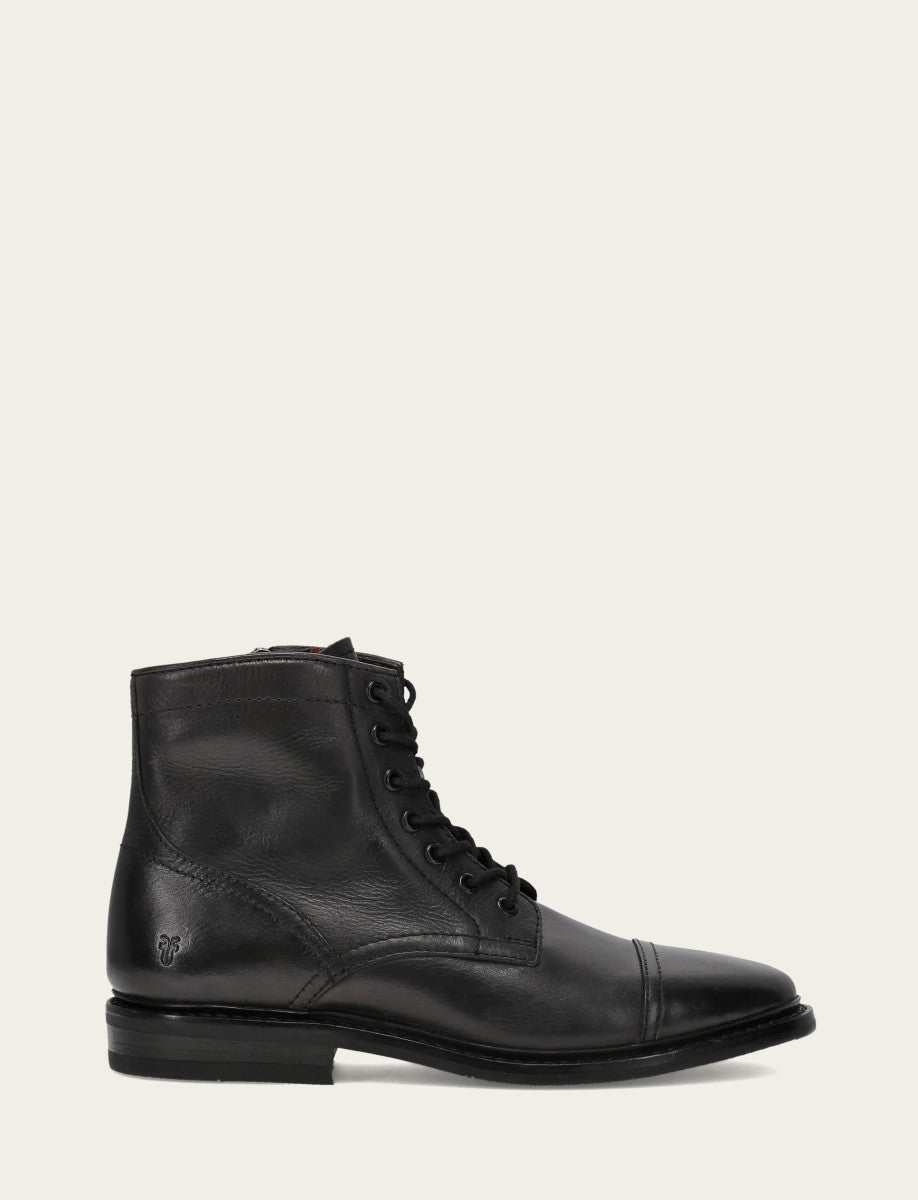 Black Boots|Casual Frye Men's Black Paul Mid Lace Boot