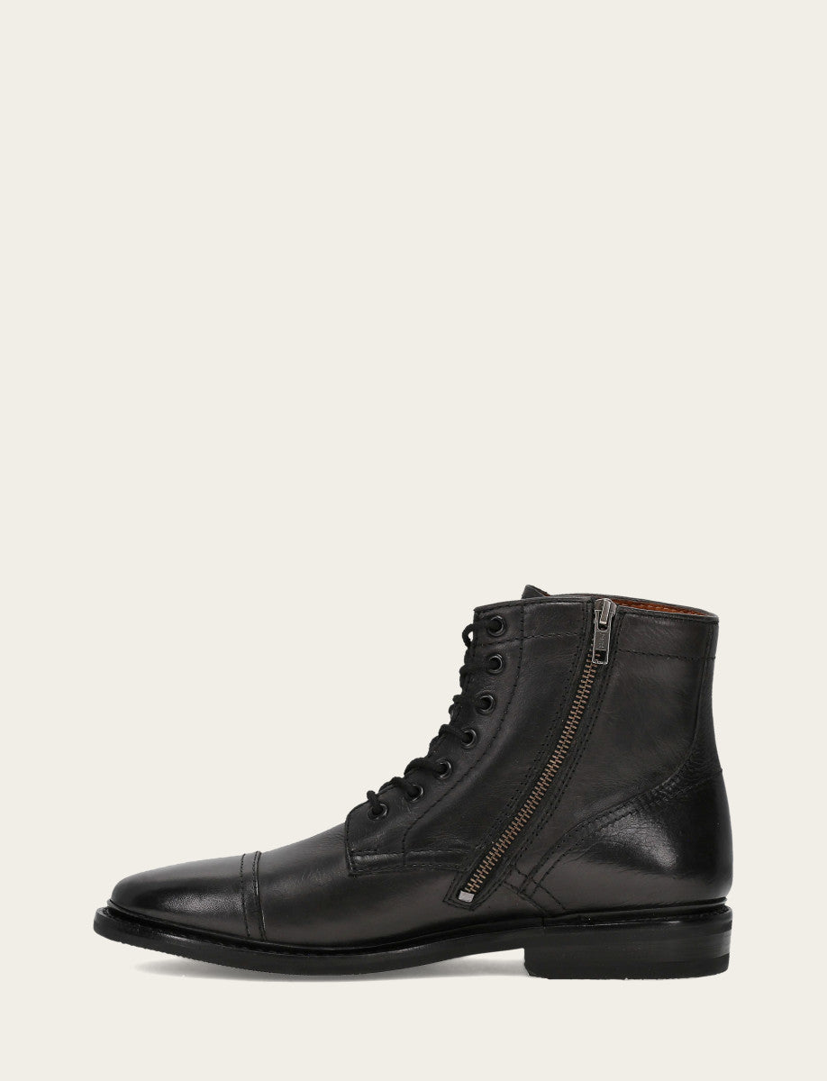 Black Boots|Casual Frye Men's Black Paul Mid Lace Boot