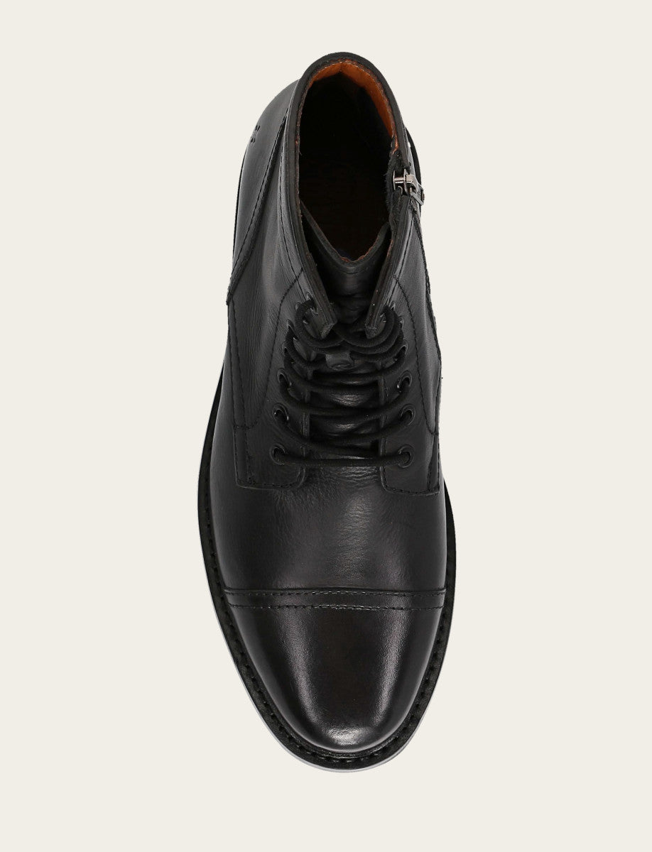 Black Boots|Casual Frye Men's Black Paul Mid Lace Boot