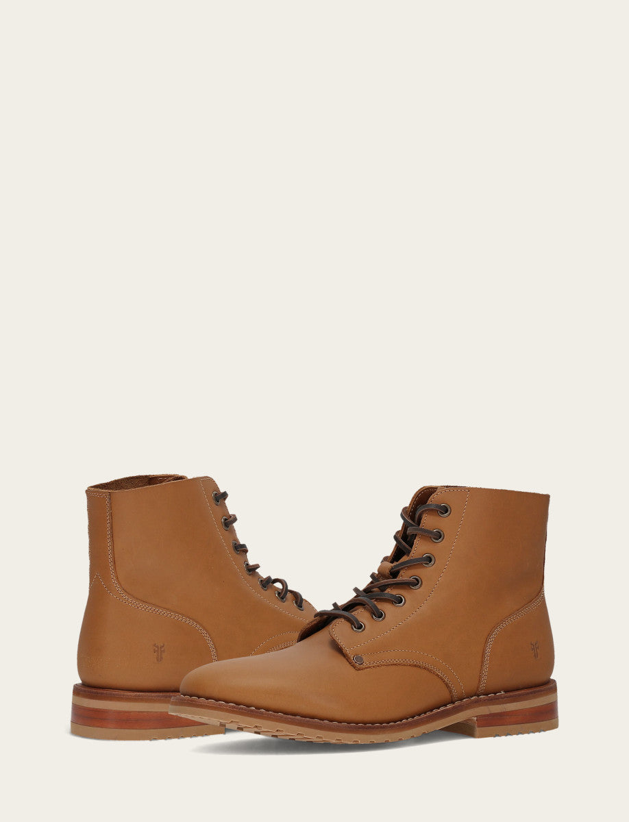 Golden Rod Boots Frye Men's Golden Rod Barrett Lace Up Boot