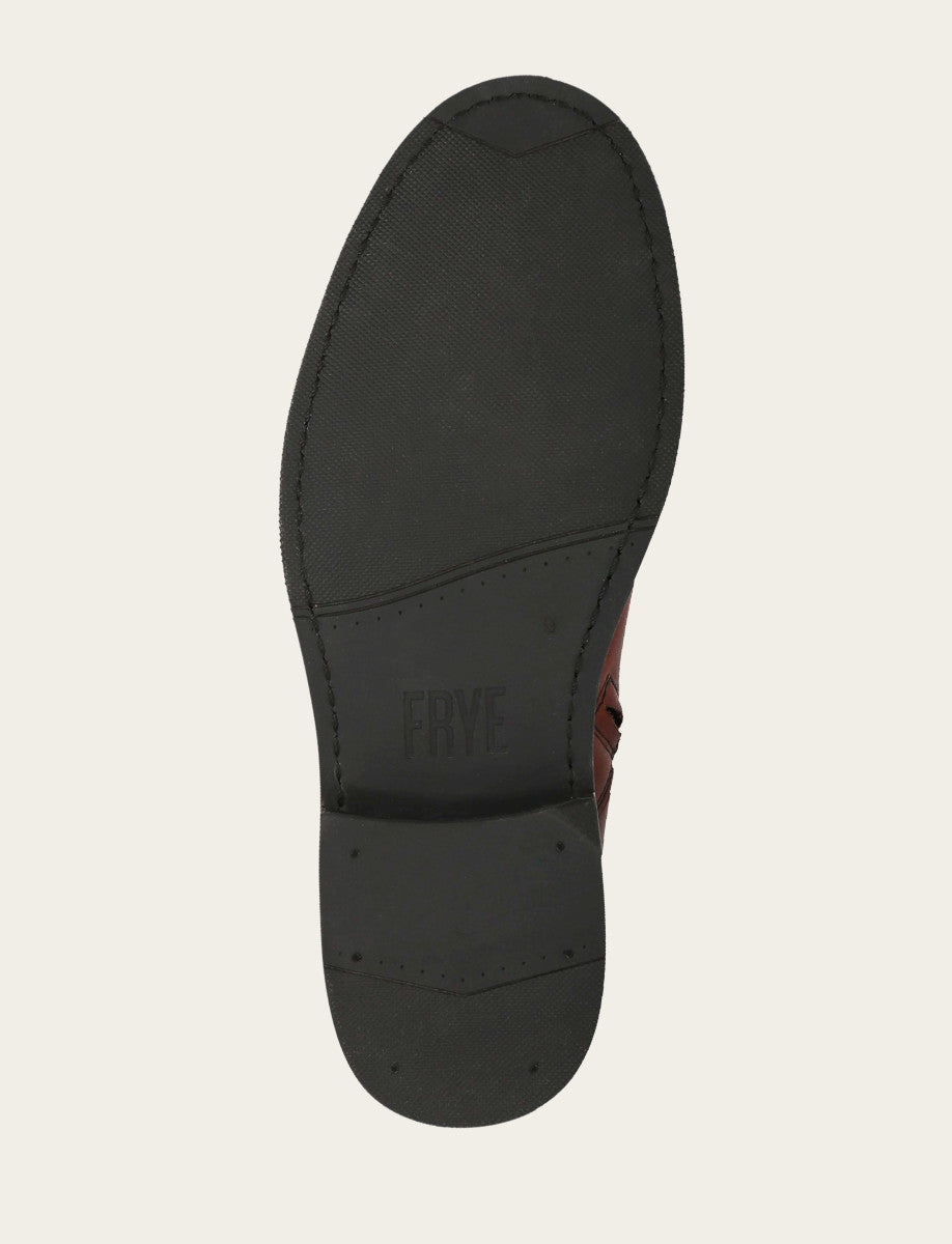Brown Boots Frye Men's Brown Paul Inside Zip Boot