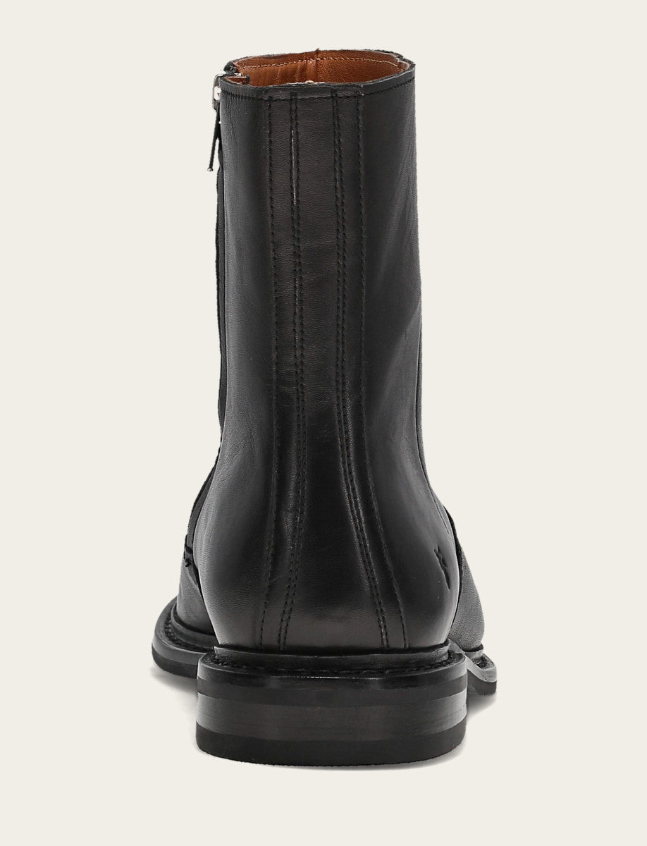 Black Boots Frye Men's Black Paul Inside Zip Boot