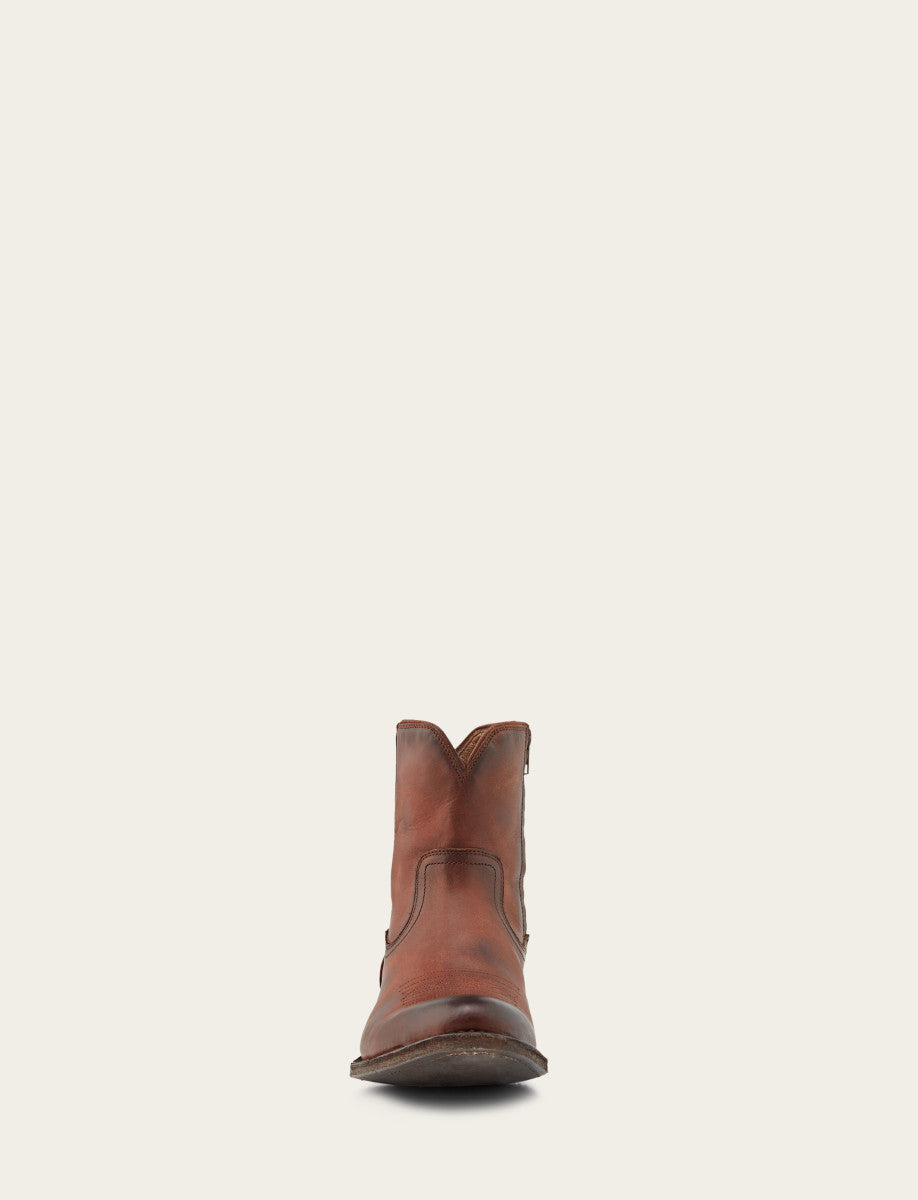 Cognac Boots Frye Men's Cognac Austin Inside Zip Boots