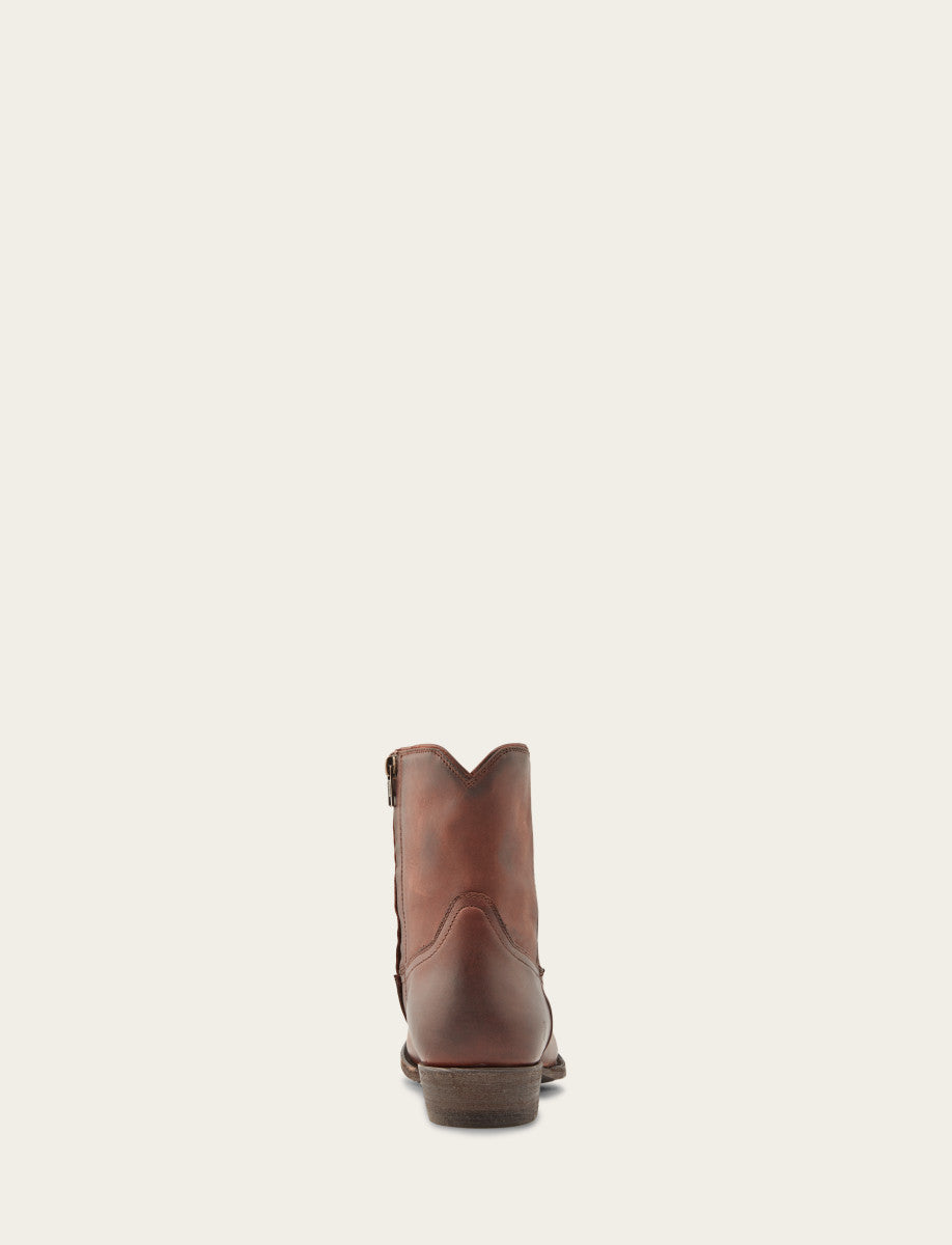 Cognac Boots Frye Men's Cognac Austin Inside Zip Boots