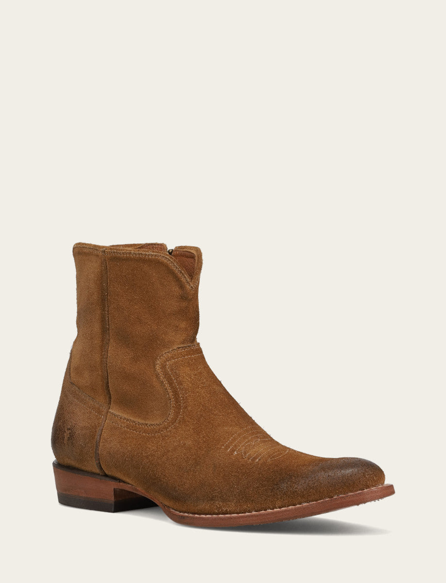 Dark Ash Boots Frye Men's Dark Ash Austin Inside Zip Boots