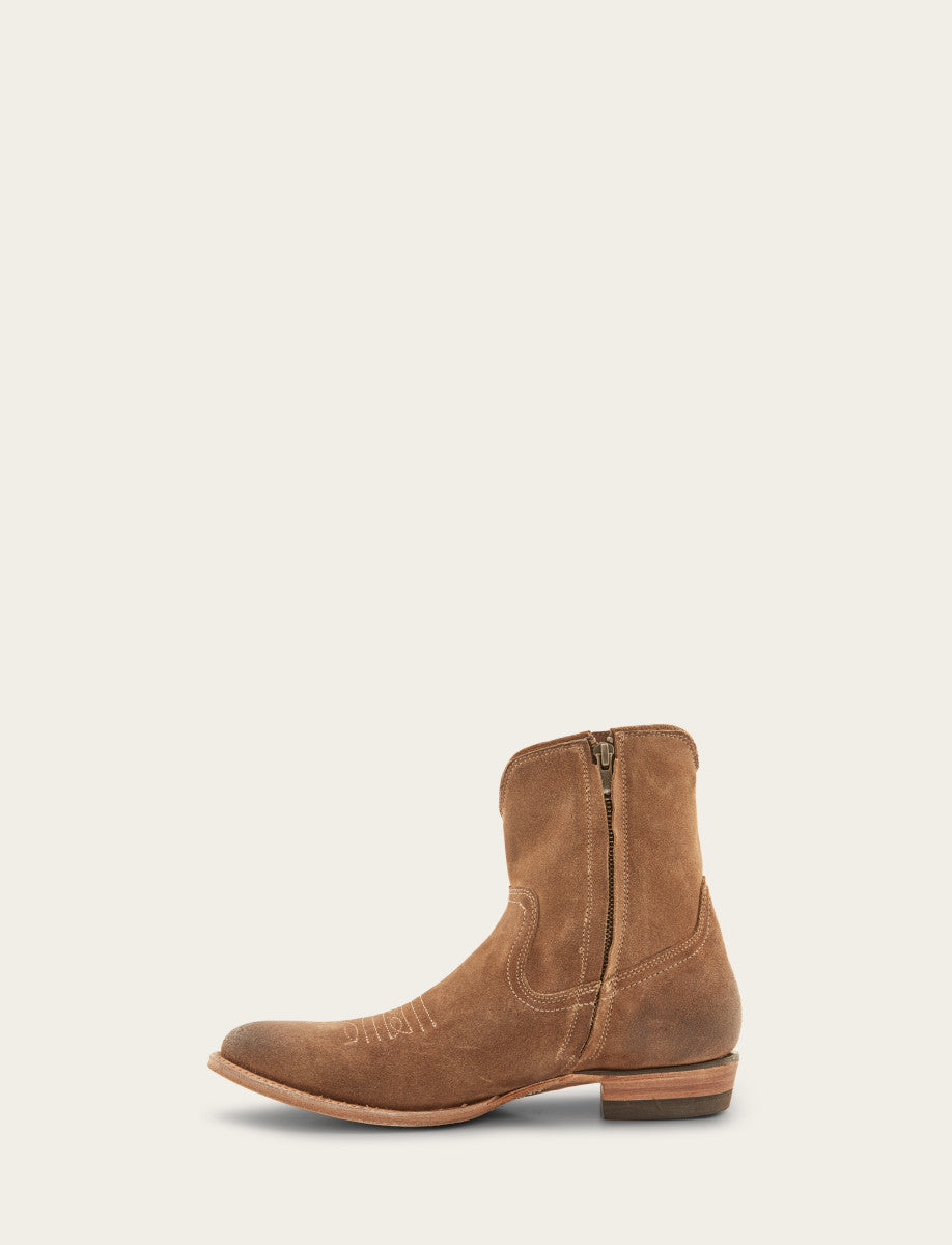 Dark Ash Boots Frye Men's Dark Ash Austin Inside Zip Boots