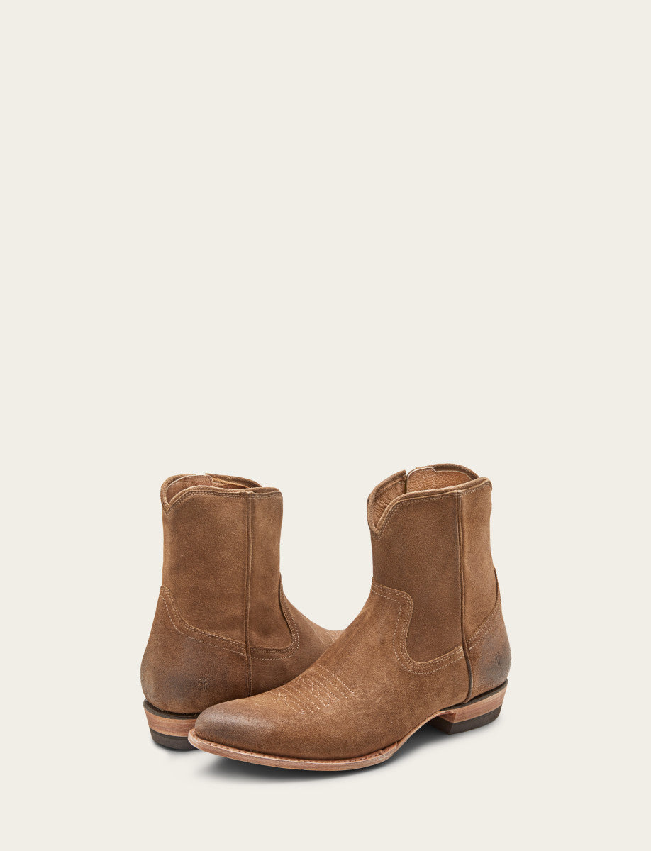 Dark Ash Boots Frye Men's Dark Ash Austin Inside Zip Boots