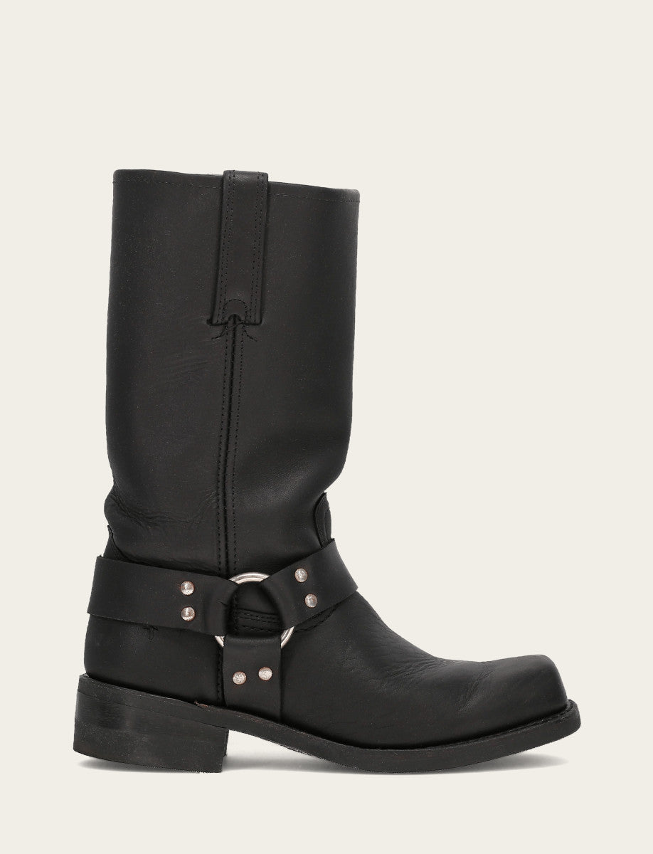 Black Boots Frye Men's Black Harness 12R Mens Boots