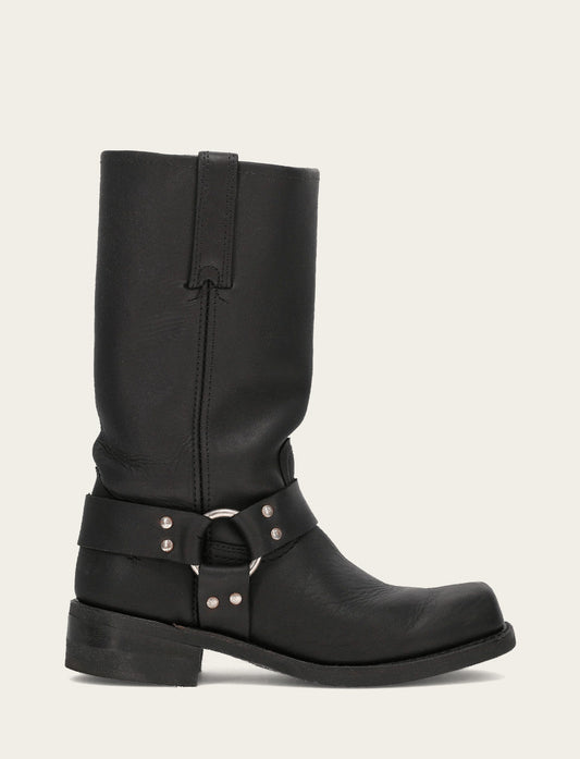 Black Boots Frye Men's Black Harness 12R Mens Boots