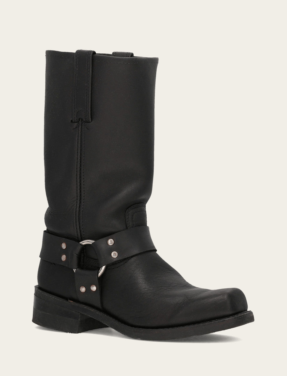Black Boots Frye Men's Black Harness 12R Mens Boots