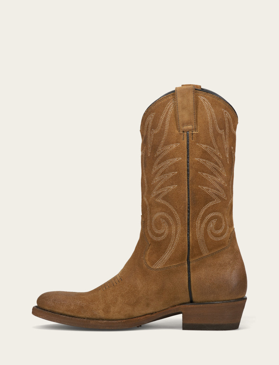 Mushroom Boots Frye Men's Mushroom Grady Vintage Stitch Western Boots