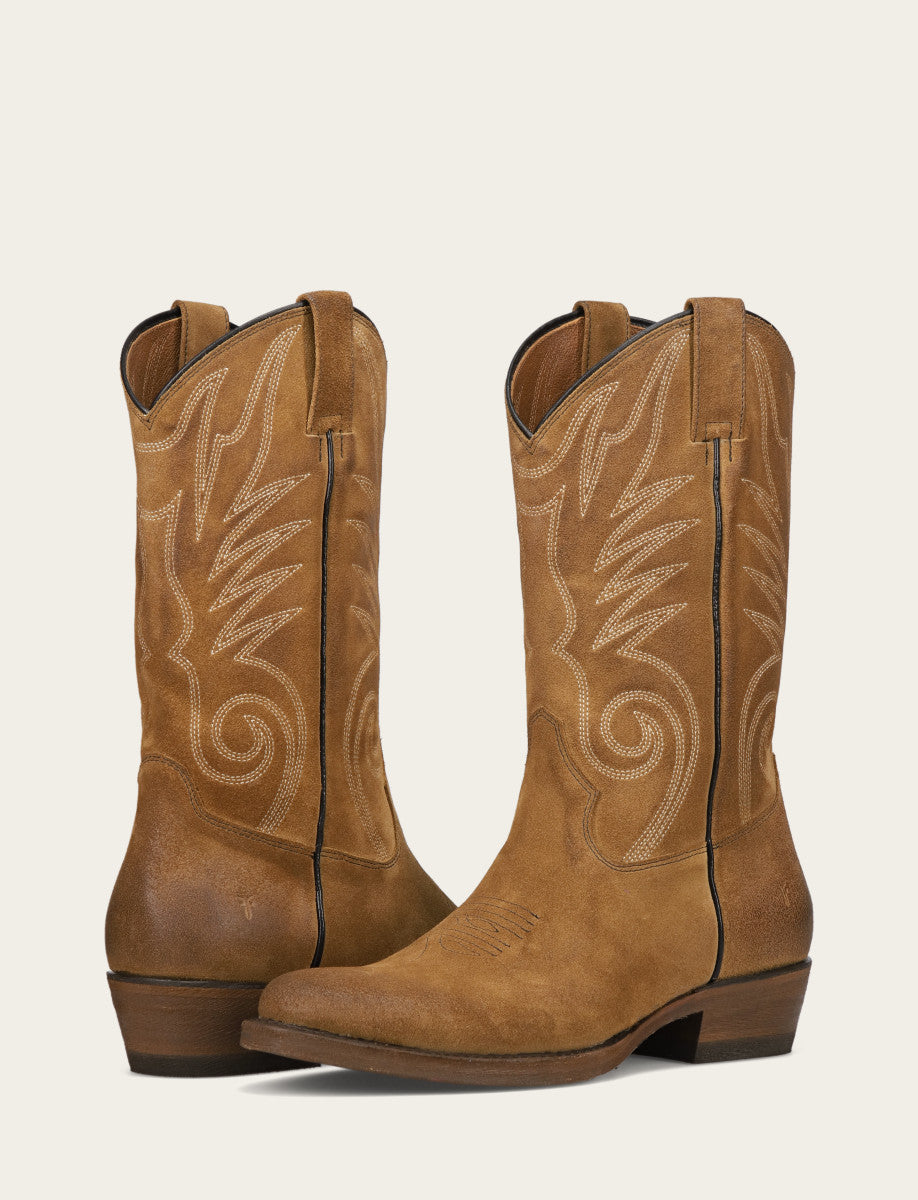 Mushroom Boots Frye Men's Mushroom Grady Vintage Stitch Western Boots