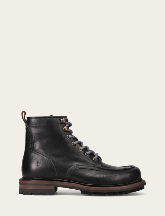 Black Boots Frye Men's Black Hudson Workboot Lug