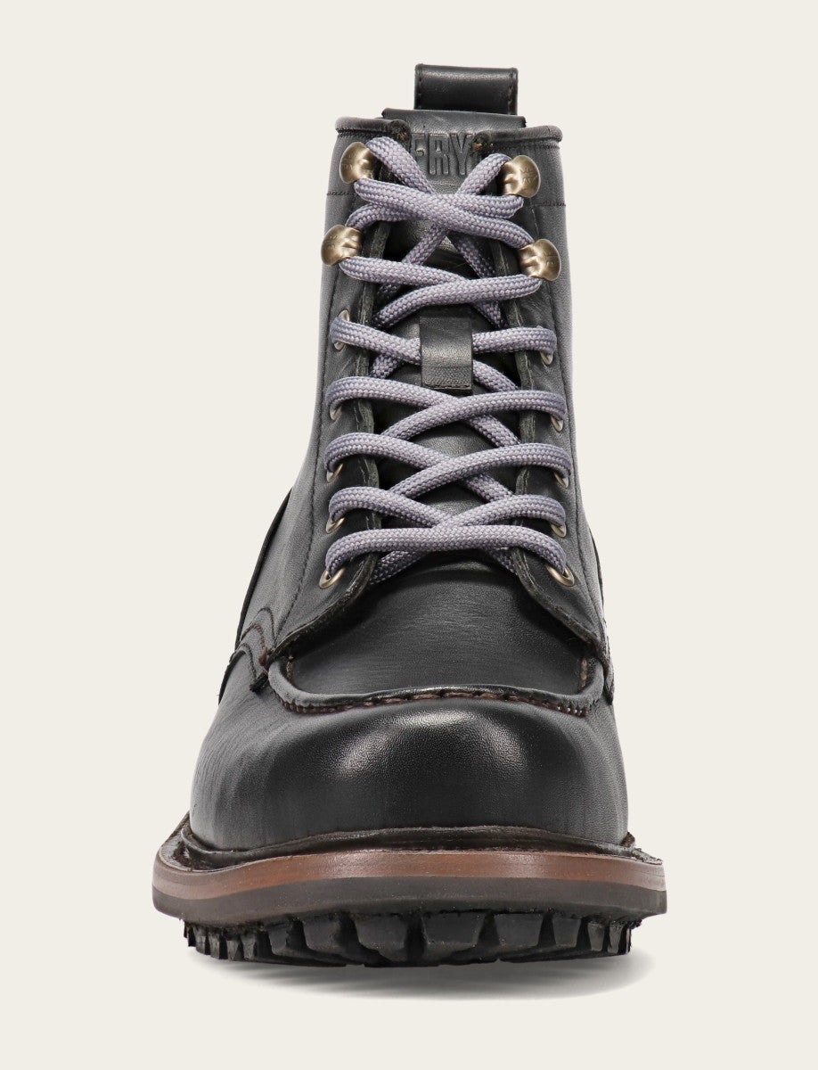 Black Boots Frye Men's Black Hudson Workboot Lug