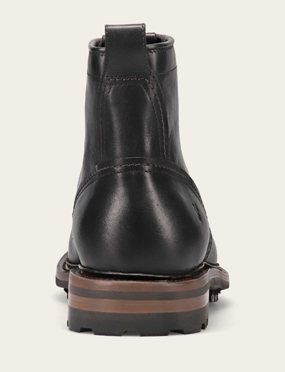 Black Boots Frye Men's Black Hudson Workboot Lug