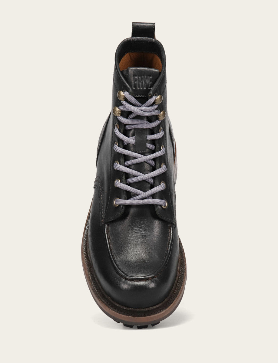 Black Boots Frye Men's Black Hudson Workboot Lug