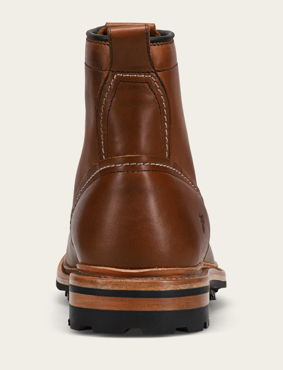 CARAMEL Boots Frye Men's Caramel Hudson Workboot Lug