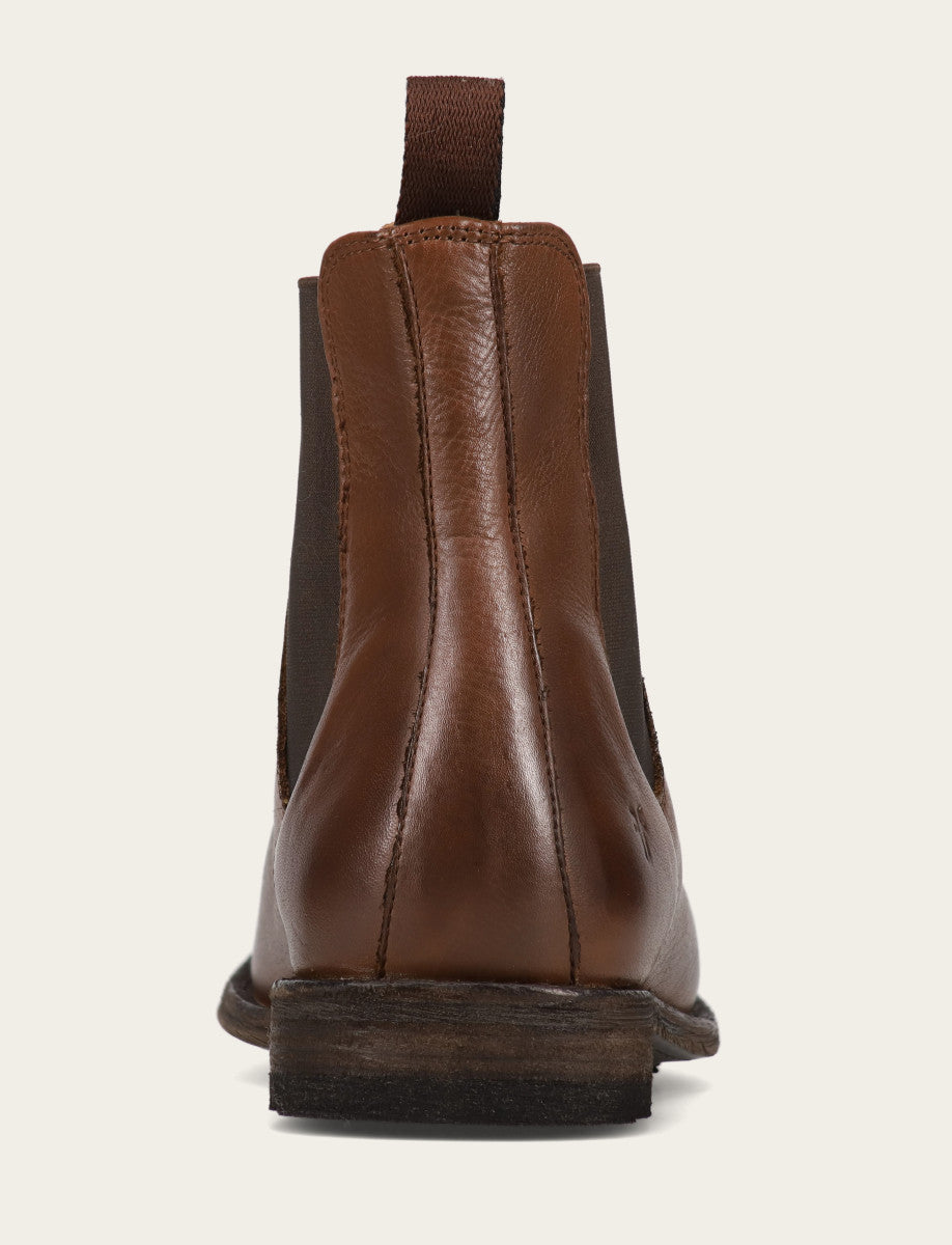 Cognac Boots|Casual Frye Men's Cognac Tyler Flex Chelsea Boots