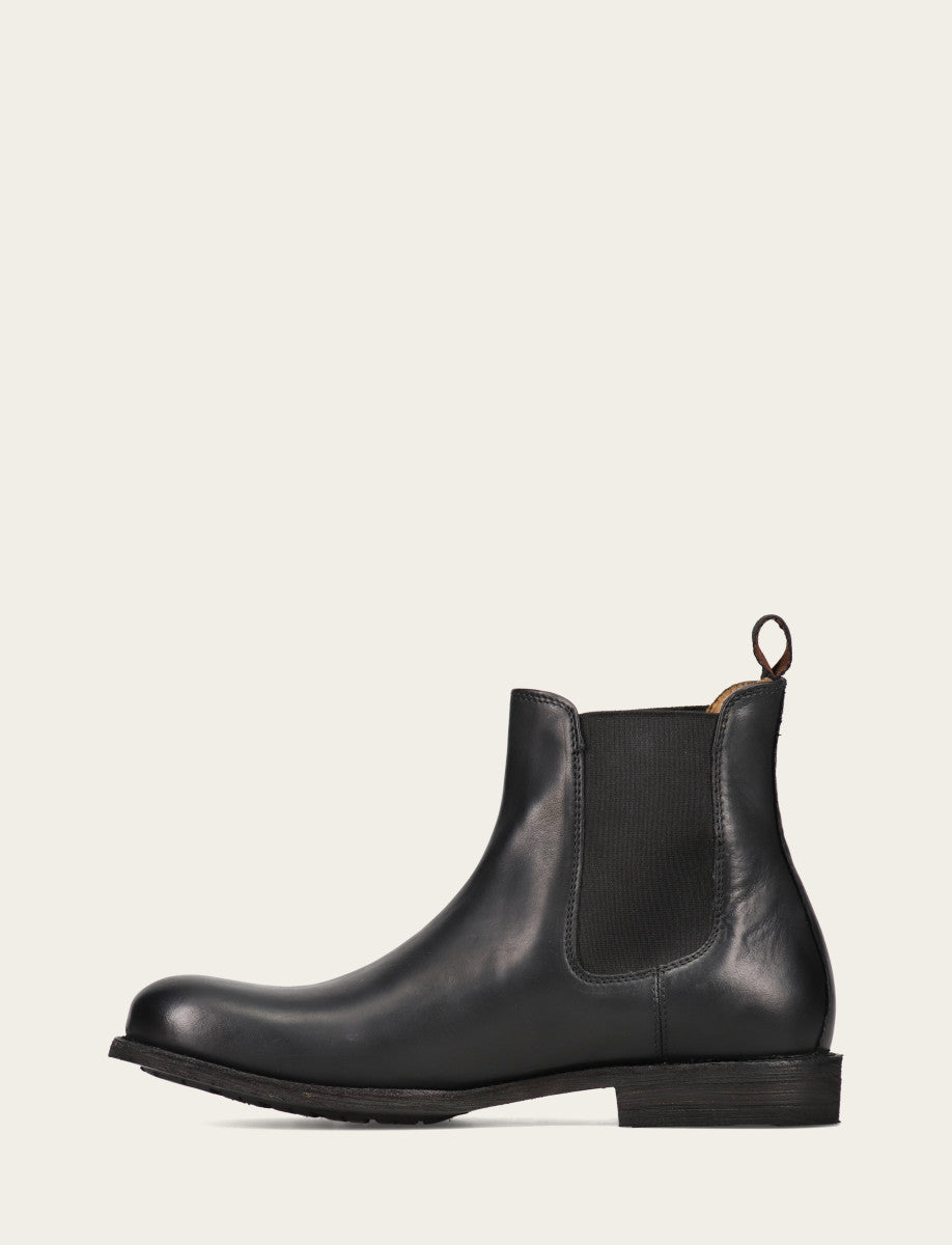Black Boots|Casual Frye Men's Black Tyler Flex Chelsea Boots