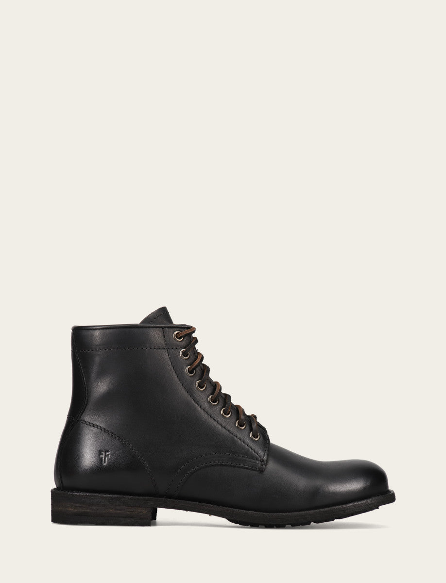 Black Boots|Casual Frye Men's Black Tyler Flex Lace Up Boots