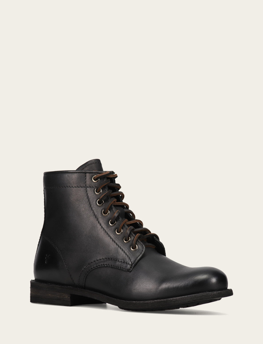 Black Boots|Casual Frye Men's Black Tyler Flex Lace Up Boots