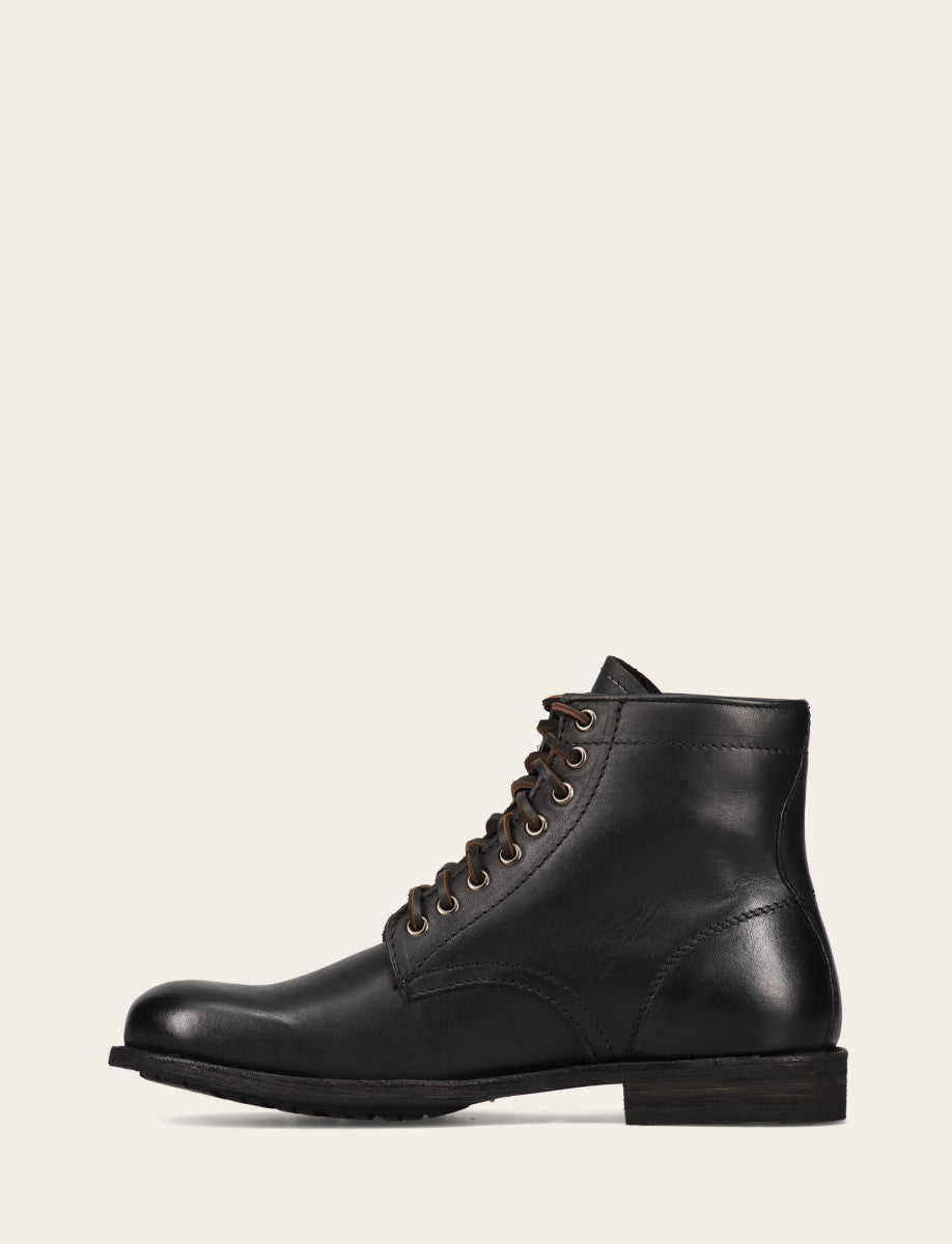 Black Boots|Casual Frye Men's Black Tyler Flex Lace Up Boots