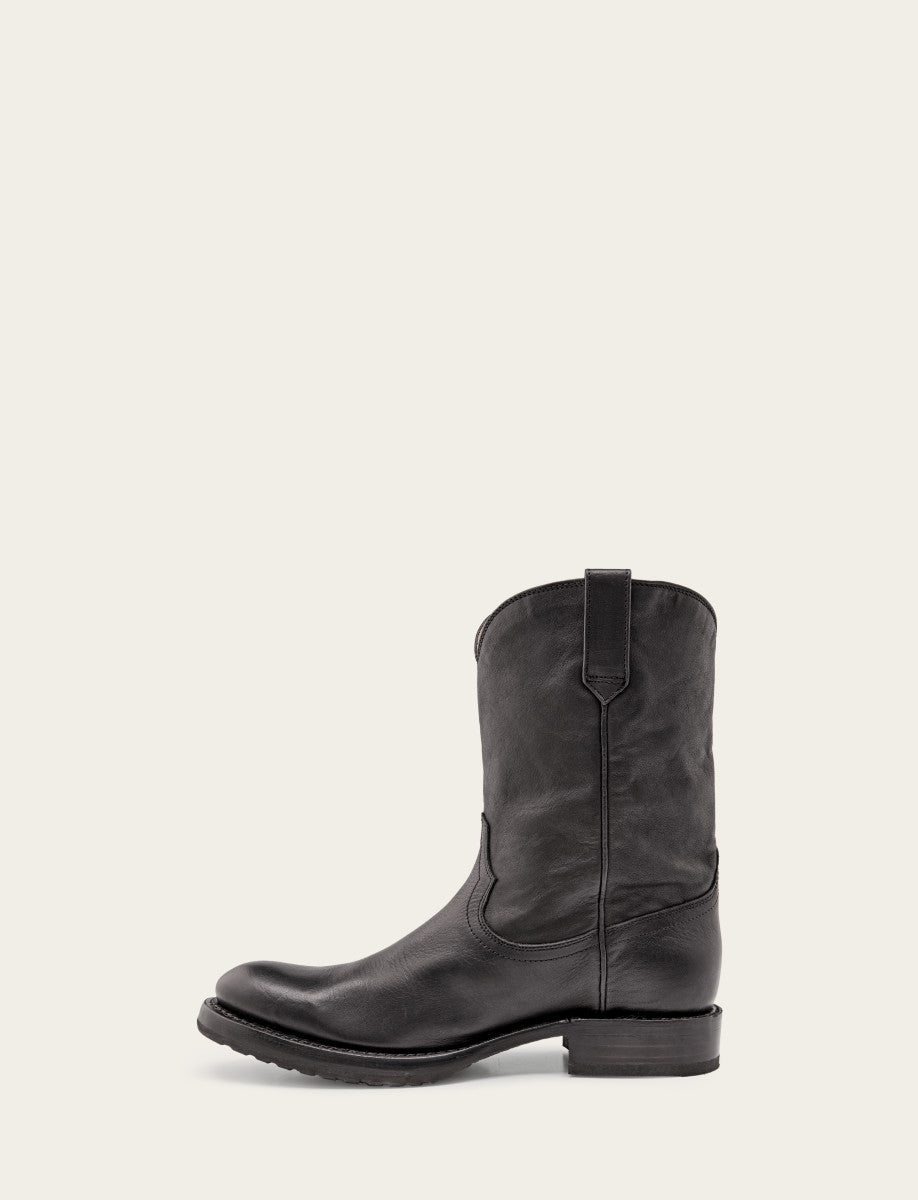 Black Boots Frye Men's Black Duke Roper Boots