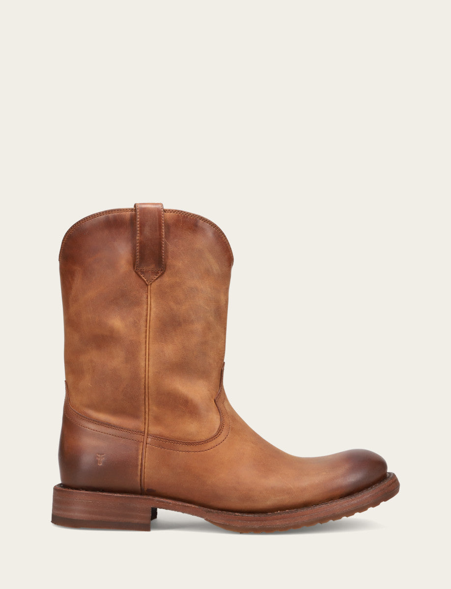 Tobacco Boots Frye Men's Tobacco Duke Roper Boots