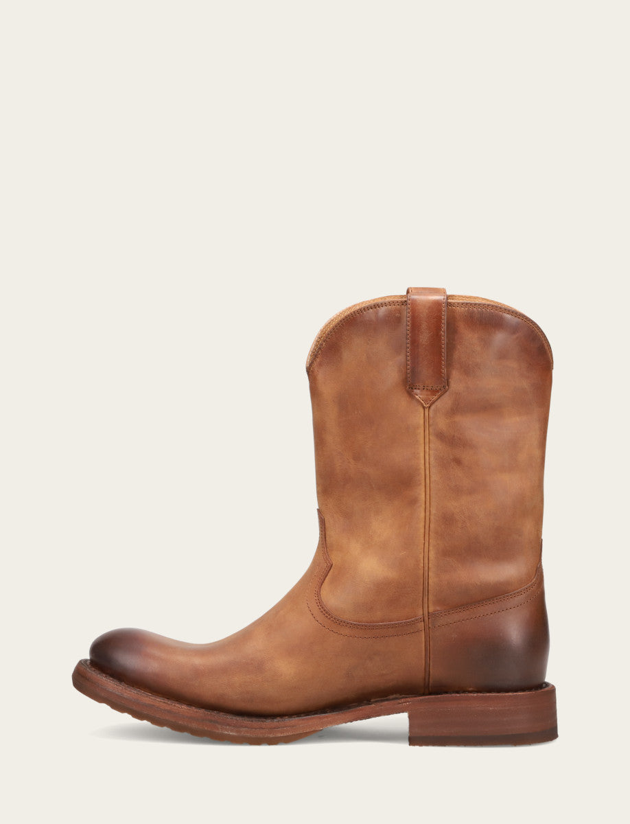 Tobacco Boots Frye Men's Tobacco Duke Roper Boots