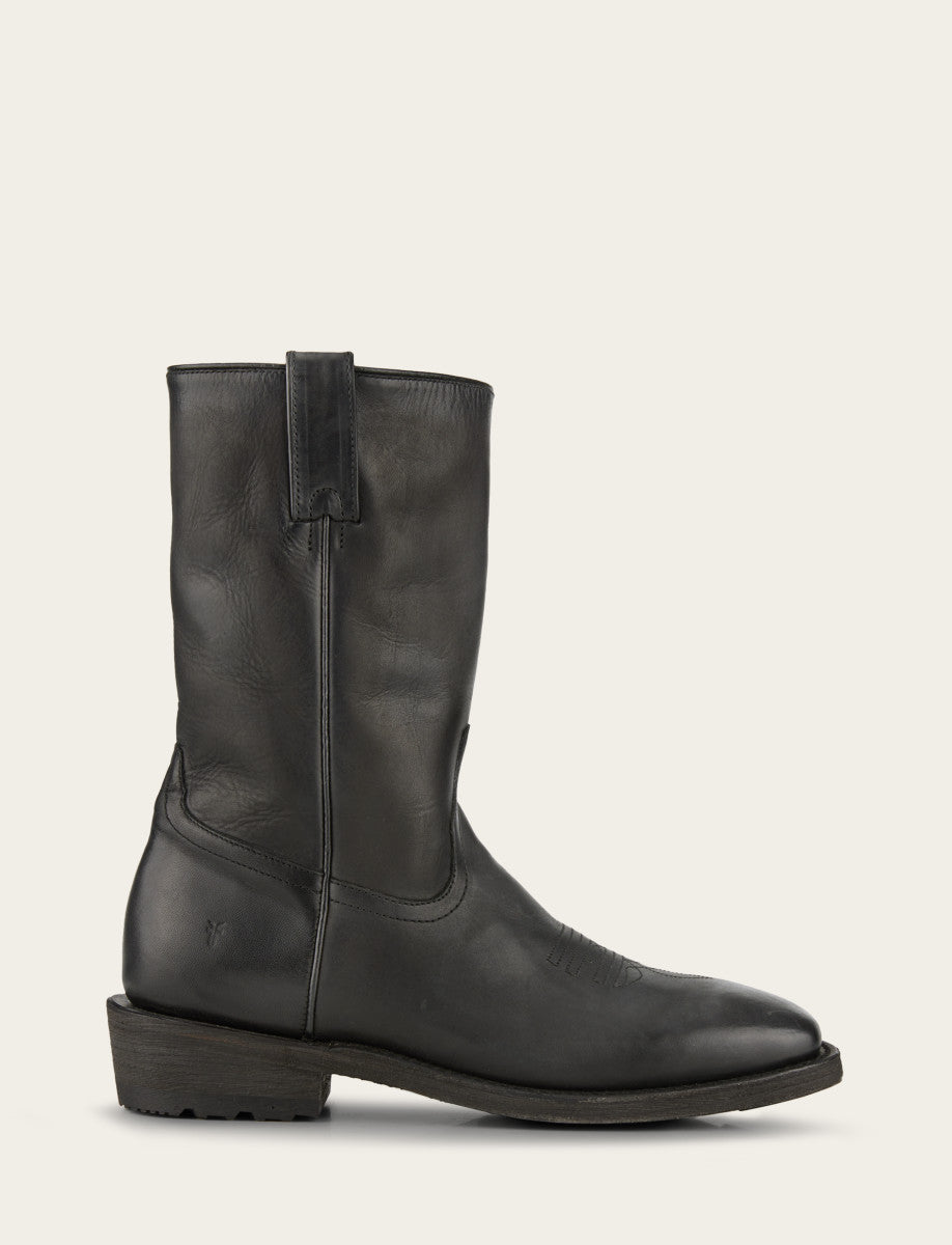 BLACK Boots Frye Men's Black Nash Roper Western Boots