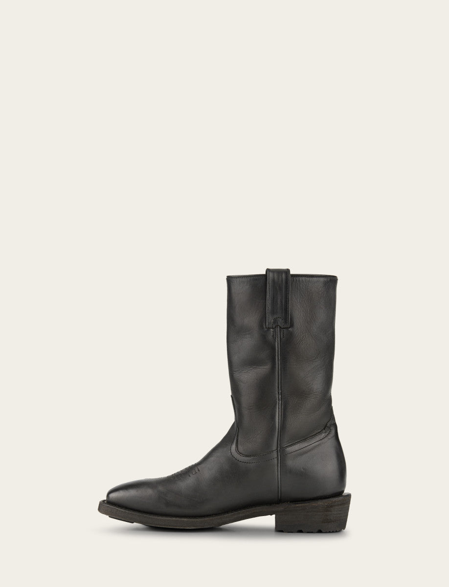 BLACK Boots Frye Men's Black Nash Roper Western Boots