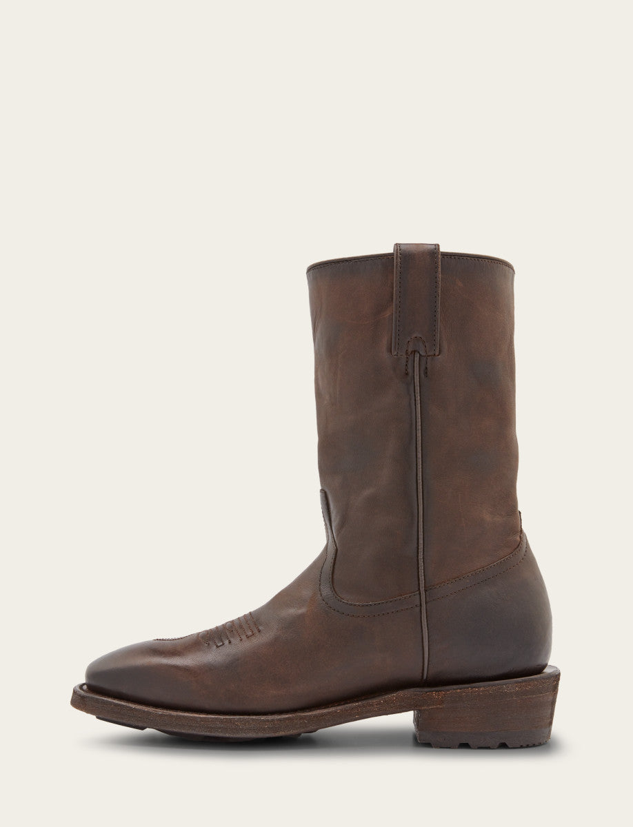 CHOCOLATE Boots Frye Men's Chocolate Nash Roper Western Boots