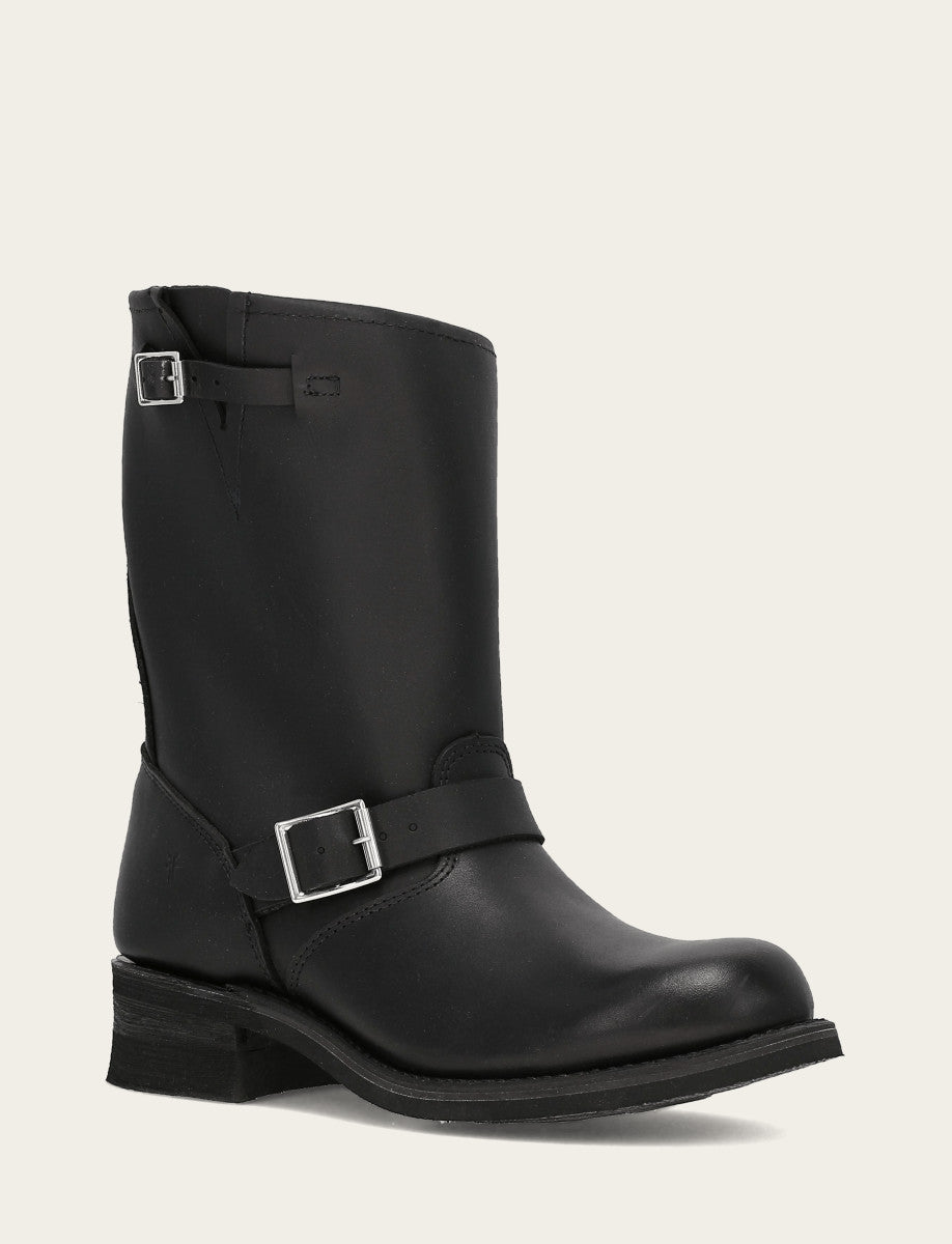 Black Boots Frye Men's Black Engineer 12R Mens Moto