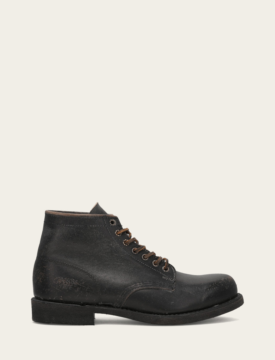 Black Boots Frye Men's Black Prison Boots