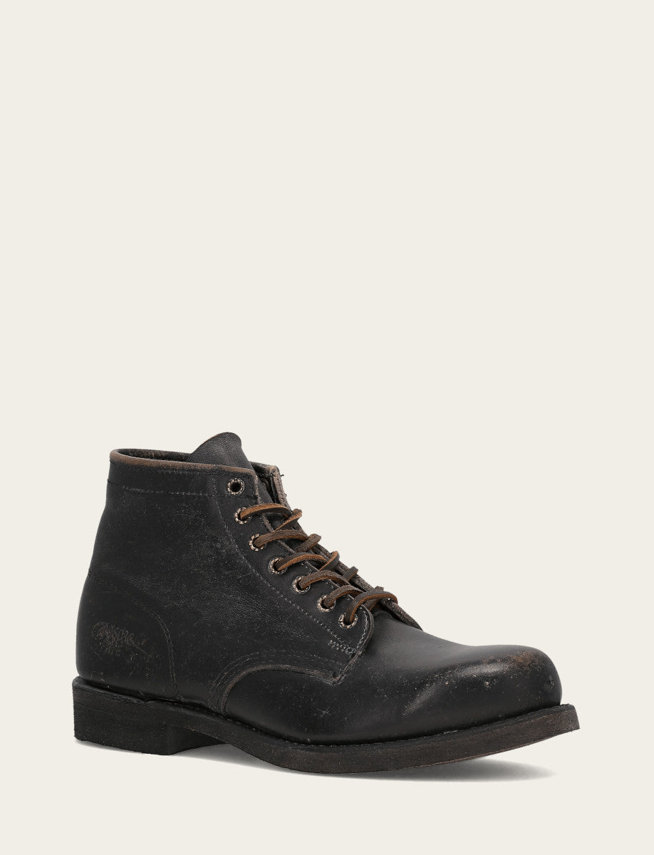 Black Boots Frye Men's Black Prison Boots