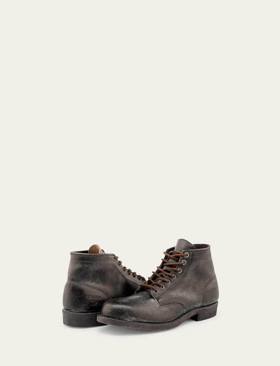Black Boots Frye Men's Black Prison Boots