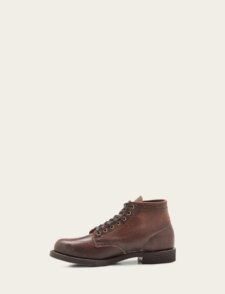 Dark Brown Boots Frye Men's Dark Brown Prison Boots