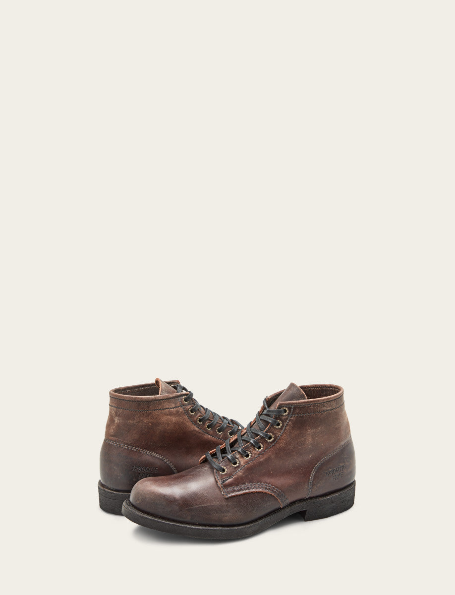 Dark Brown Boots Frye Men's Dark Brown Prison Boots