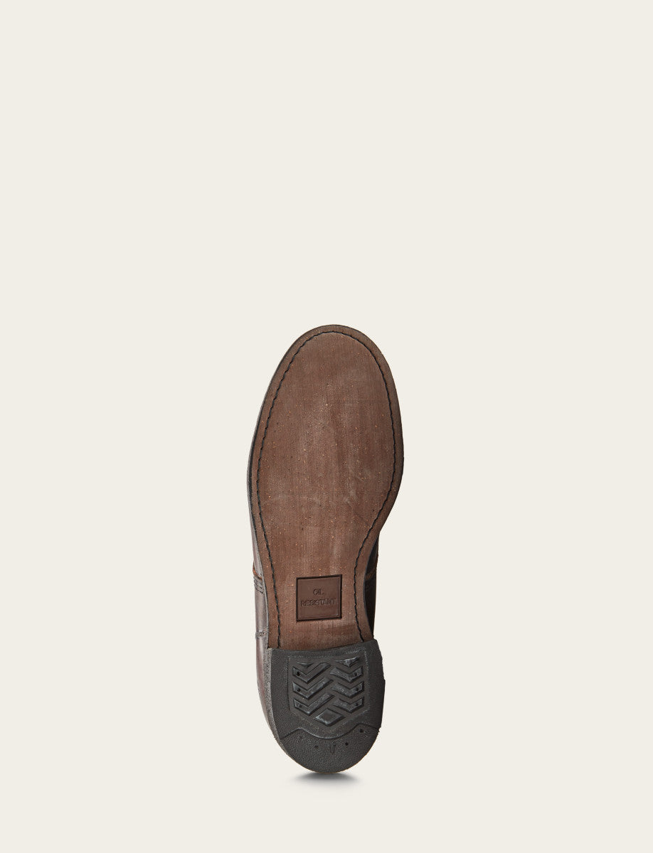Dark Brown Boots Frye Men's Dark Brown Prison Boots