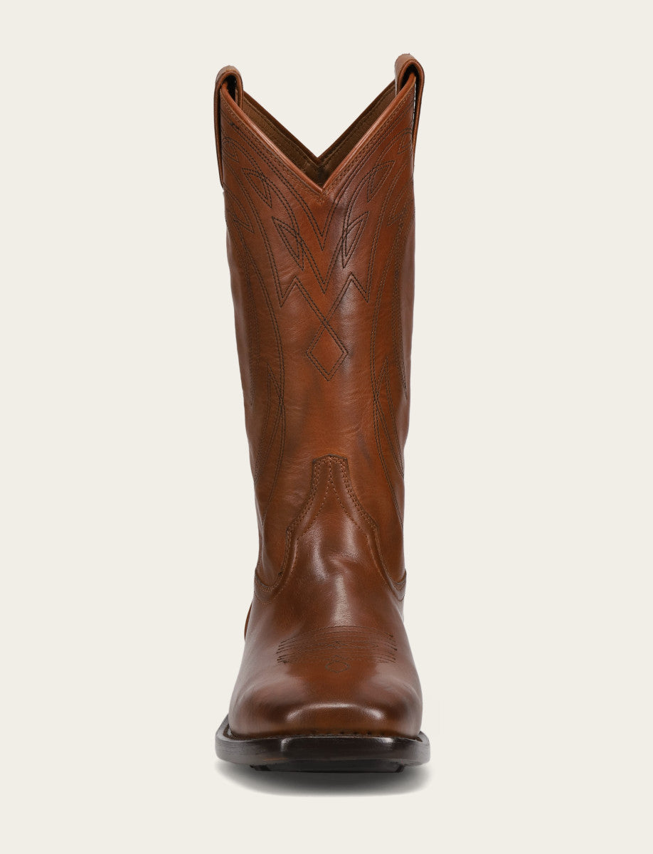 Caramel Boots Frye Men's Caramel Nash Deco Stitch Pull On Boots