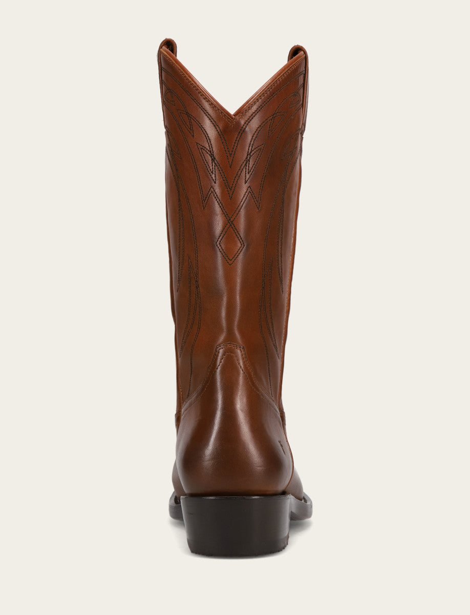 Caramel Boots Frye Men's Caramel Nash Deco Stitch Pull On Boots