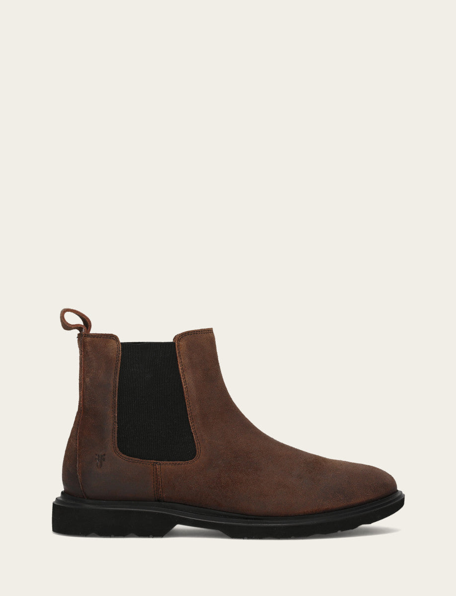 Dark Walnut Boots|Casual Frye Men's Dark Walnut Connor Chelsea Boot