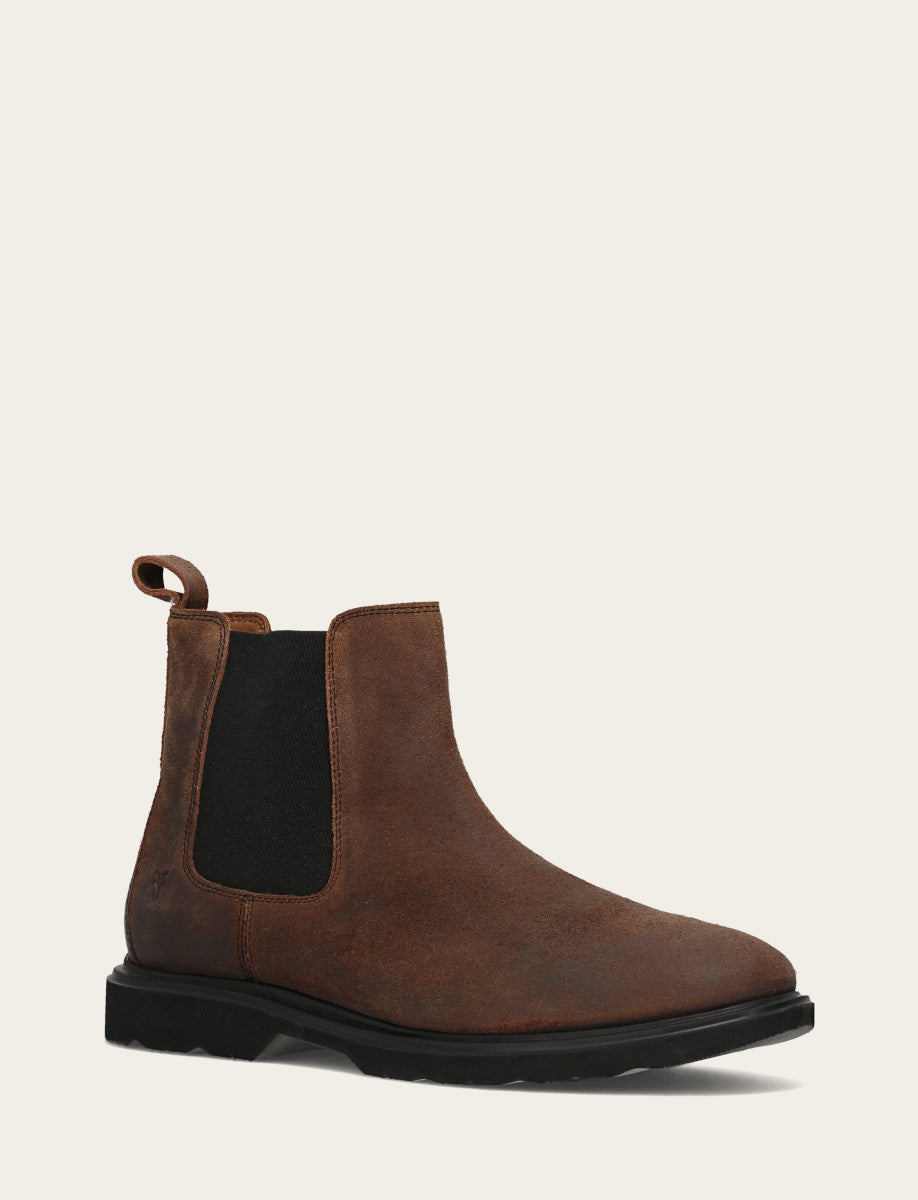 Dark Walnut Boots|Casual Frye Men's Dark Walnut Connor Chelsea Boot