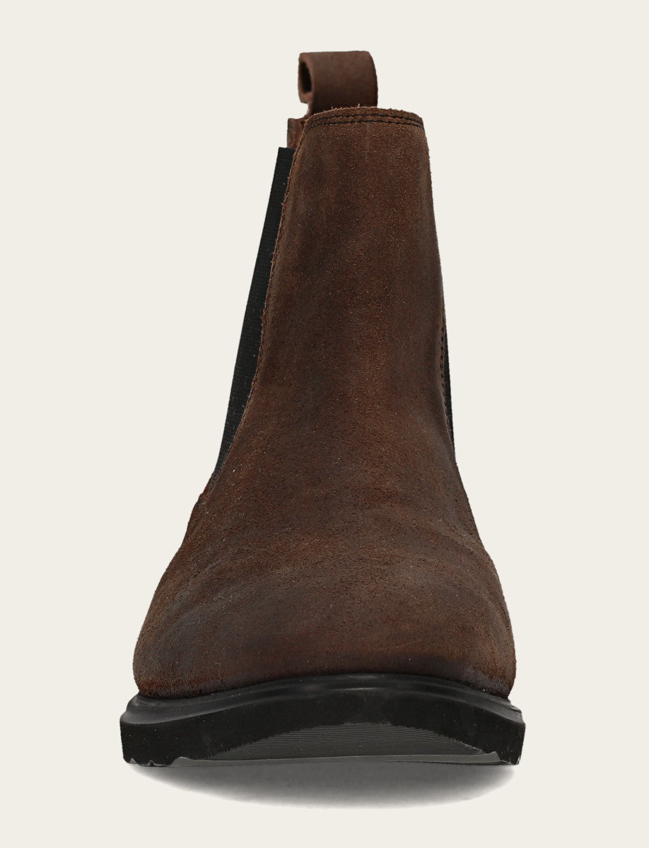 Dark Walnut Boots|Casual Frye Men's Dark Walnut Connor Chelsea Boot